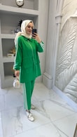 Spor Takım (3 Şeritli Fermuarlı)