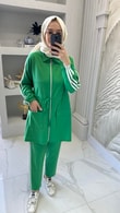 Spor Takım (3 Şeritli Fermuarlı)