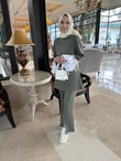 Tuara Paçası Yırtmaçlı Skuba Takım