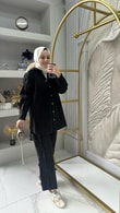 Tunik ve Pantolonu Püskül Kot Takım