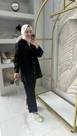 Tunik ve Pantolonu Püskül Kot Takım