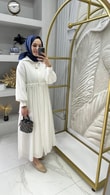 Yandan Bağlamalı Elbise