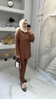 yarım pat detaylı takım
