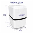 AQUA BELLA Purefer Su Arıtma Cihazı 8 LT Çelik Tanklı
