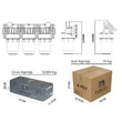 EUROFIL MANOMETRELİ 5'' 3'LÜ