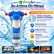 Karavan & Tekne Tipi Tortu Tutucu Su Deposu Dolum Filtresi (50 Mikron Yıkanabilir)