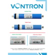 NSF Onaylı FLT Seri Kapalı Kasa Su Arıtma Filtre Seti Vontron Membranlı