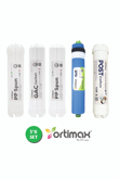 Ortimax Su Arıtma Cihazı Uyumlu 5li Filtre Set