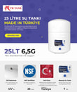 Slim Su Arıtma Cihazı 20 LT Depolu