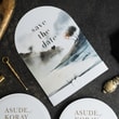 Dağ Temalı Oval Boho Davetiye
