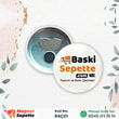 Firmaya Özel Logo Baskılı Rozet Magnet Açacak