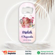 Fotoğraflı Pembe Uzun Magnet