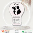 Gelin Damat Figürlü Düğün Magnet