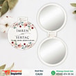 Kır Çiçekli Cep Aynası