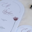 Lale Temalı Oval Boho Davetiye