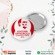 Okullar İçin Logo Baskılı Buton Rozet