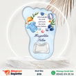 Pastel Mavi Temalı Ayak Magnet Açacak