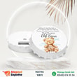 Peluş Ayılı Hoş Geldin Magnet