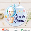 Sevimli Hayvanlar Temalı Kapı Süsü