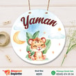 Sevimli Kaplanlı Kapı Süsü