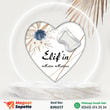 Soft Çiçekli Hatim Magnet