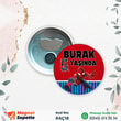 Spidermanlı Doğum Günü Rozet Magnet Açacak