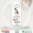 Tüylü Uzun Düğün Magnet