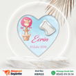 Zürafalı Hoş Geldin Kalp Magnet