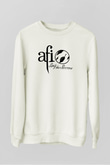  Afi Beyaz Unisex Sweatshirt