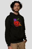  Afi Siyah Unisex Kapüşonlu Sweatshirt