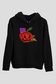  Afi Siyah Unisex Kapüşonlu Sweatshirt