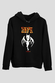  Afi Siyah Unisex Kapüşonlu Sweatshirt