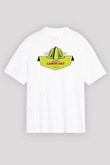 1 Mayıs Baskılı Beyaz Unisex Oversize Tişört - Tshirt