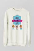 1 Mayıs Baskılı Beyaz Unisex Sweatshirt