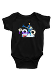 1 Mayıs Baskılı Unisex Siyah Bebek Body - Zıbın