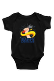 1 Mayıs Baskılı Unisex Siyah Bebek Body - Zıbın