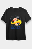 1 Mayıs Baskılı Unisex Siyah Tişört - Tshirt