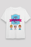 1 Mayıs Unisex Baskılı Beyaz Tişört - Tshirt