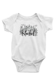 1453 Baskılı Beyaz Unisex Bebek Body - Zıbın