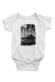 1453 Baskılı Beyaz Unisex Bebek Body - Zıbın