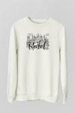 1453 Baskılı Beyaz Unisex Sweatshirt