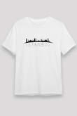 1453 Unisex Baskılı Beyaz Tişört - Tshirt