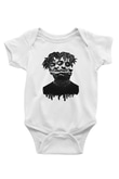 21 Savage Baskılı Beyaz Unisex Bebek Body - Zıbın