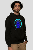 21 Savage Baskılı Unisex Siyah Hoodie