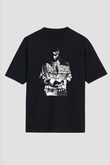 21 Savage Baskılı Unisex Siyah Oversize Tişört - Tshirt