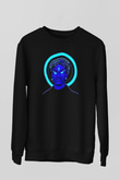 21 Savage Baskılı Unisex Siyah Sweatshirt