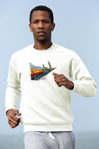 28 Days Later Baskılı Beyaz Unisex Sweatshirt