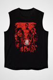 28 Days Later Baskılı Unisex Siyah Kolsuz Tişört - Tshirt