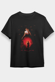 28 Days Later Baskılı Unisex Siyah Tişört - Tshirt