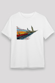 28 Days Later Unisex Baskılı Beyaz Tişört - Tshirt